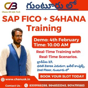 SAP FICO Training In Guntur Branch