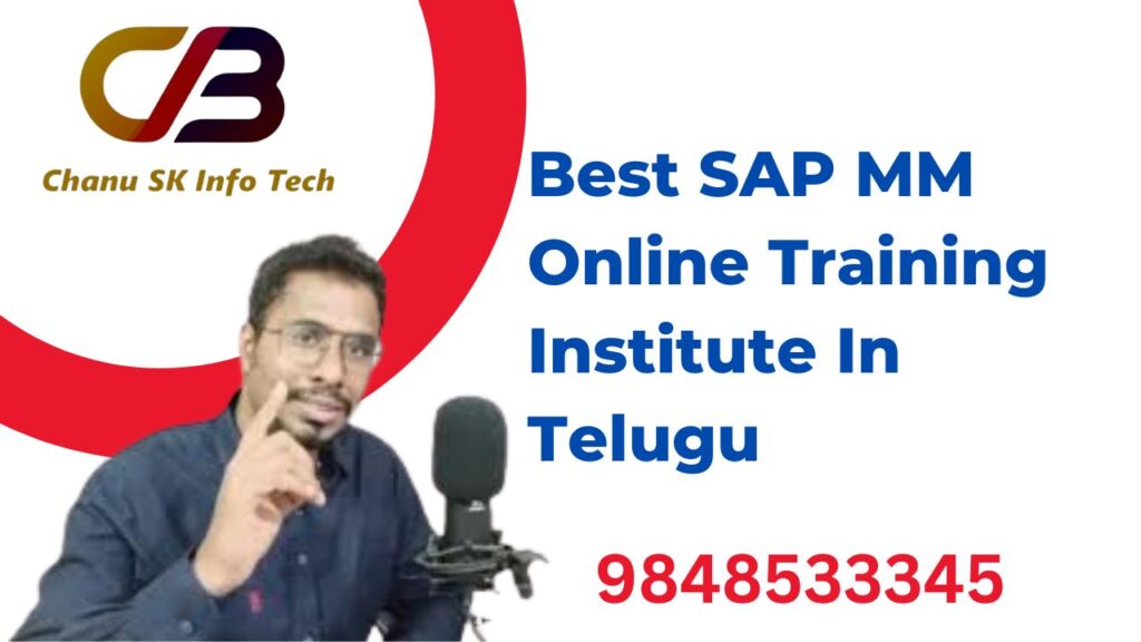 Best SAP MM Online Training Institute In Telugu
